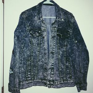 Thrifted jean jacket